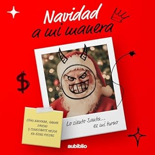 Diseño de la portada del título Navidad a mi manera