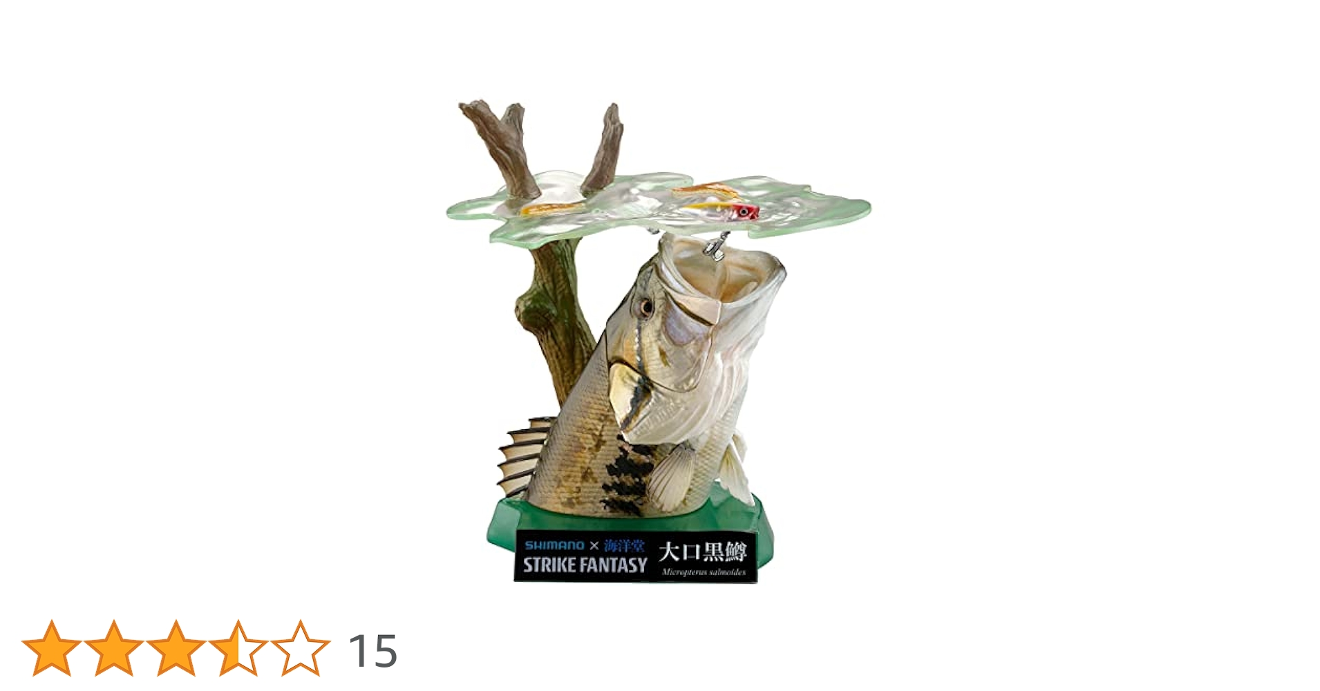 STRIKE FANTASY ブラックバス 完成品フィギュア　海洋堂 Amazon | 海洋堂 STRIKE FANTASY ブラックバス 約80mm ノン