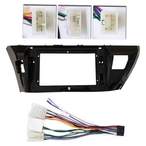 Cadre autoradio 2 din Toyota Corolla façade autoradio 10.1 pouces