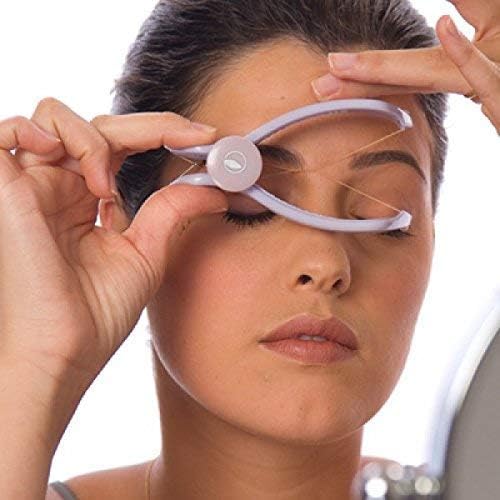 Bella Faccia Eyebrow Face and Body Hair Threading and Removal Epilators System Multi Use, Non Electric Eyebrow Trimmer Tweezers and Tool For Women-image-39