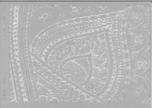 FlexiStamps Texture Sheet Pretty Paisley Design - 1 pc.