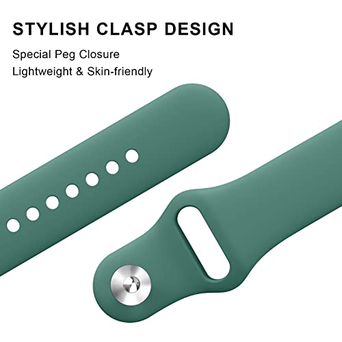 Image of Tobfit Straps for Amazfit Bip /Bip 3 /Bip 3 Pro /Bip /Bip U /Bip U Pro Watch Strap, 20mm Silicone Breathable Replacement Strap for Amazfit GTR 42mm / GTS 2 Mini /2 /2e /3 /4 /4 Mini