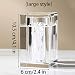 BNVXR Fashion Glass Toothpick Holder with Lid Toothpick Dispenser Portable Toothpick Holder Dispenser for Kitchen Restaurant Decorative Chic