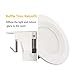 BBOUNDER Lighting 12 Pack 4 Inch LED Recessed Downlight, Baffle Trim, Dimmable, 9W=70W, 3000K Warm White, 650 LM, Damp Rated, Simple Retrofit Installation - UL No Flicker