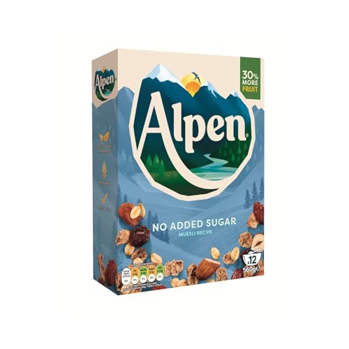 Alpen No Added Sugar Swiss Style Muesli - 560 g
