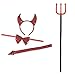 Rubie's Unisex-Adult's Sequin Devil Accessory Kit (One Size, Devil Kit w/Pitchfork)