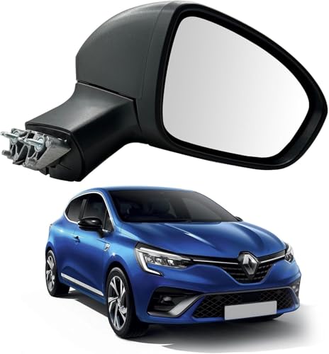 Convitex Rétroviseur Extérieur Droit pour Clio 5 année 2019-2025, pour Colt VII Fastback (9/2023) - électrique Chauffant avec Capteur de Température avec...