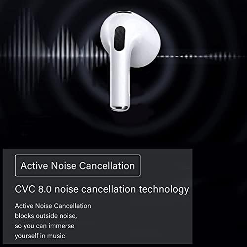 Wireless Earbuds, [Apple MFi Certified] Bluetooth Earbuds IPX7 Waterproof with Microphone Charging Case 25H Playtime,Pop-ups Auto Pairing Hi-Fi Stereo Sound Headset for iPhone/Samsung/iOS/Android