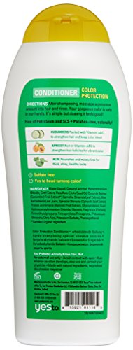 Yes To Cucumbers Color Protection Conditioner, 11.5 Fluid Ounce #TOP2
