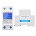 5-80A DDM15SD Retroiluminación LCD Pantalla digital Monofásico Electrónica KWh Medidor Din-rail Energy...