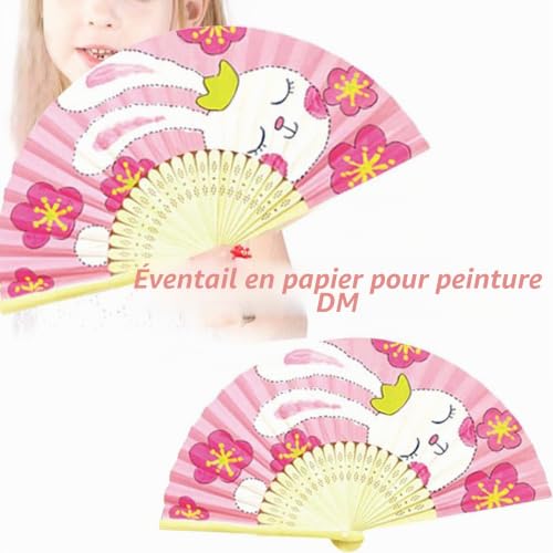 Woohome 15 Pièces Ventilateurs Pliants en Bambou Ventilateurs Pliables pour Décoration Murale, Décoration de Mariage, Danse, Refroidissement, DIY (Multicolore) – vue 6