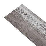 Nuestro juego de suelo autoadhesivo de PVC de alta calidad consta de 36 tablones, cada uno mide 91,45 x 15,24 cm y cubre una superficie de 5,02 m².
