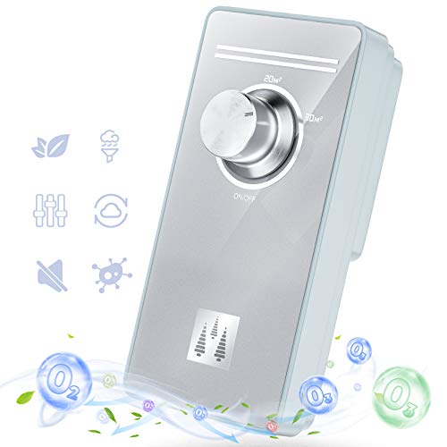 オゾン脱臭機 空気清浄機 120mg/H オゾン量調節可 99.9%除菌器 消毒機 脱臭機小型 イオン発生器 日本語説明書付き 省エネ 静音 PSE認証