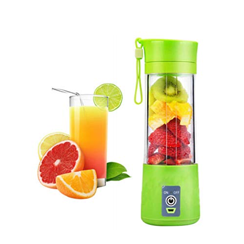380ml Personal Blender USB Aufladbare Elektrische Fruit Juicer Für Smoothies Und Shakes, 3D-six Blades Für Superb Grün Mixing