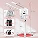 Professional Facial Steamer, 2 in 1 Facial Steamer with Hot&Cold Nozzle, Esthetician Face Steamer with Digital Display for Spa, Salon and Home Use