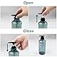 Newpop 3 Stück Duschgel Spender, Shampoo Spender für Dusche, Spenderflasche, Duschgelspender, Pumpflasche Shampoo, Spenderflaschen, Pumpspender zum Befüllen für Badezimmer oder Hotel(Blau, 500ML)