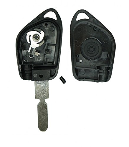 Coque De Clé De Rechange Avec Lame Pour Peugeot 106, 205, 206, 306, 405, 406 – Remplacement Facile Pour Boutons Ou Boîtier Endommagé