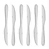 Conjunto 6 Facas para Mesa de Aço Inox Gastro 21,5cm - Lyor