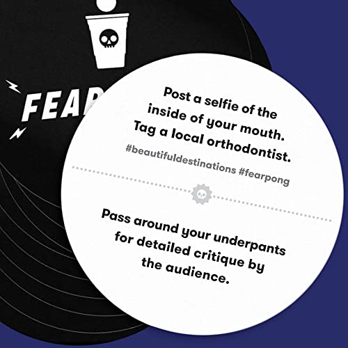 Fear Pong: Refreshed Edition – Unleash Your Wild Side – The Daring Adult Card Game By Cut – Contains 200+ Horrible Dares – Extreme Beer Pong For Parties And Game Night #TOP5