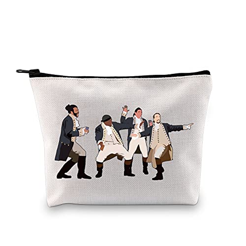 Hamlton Gift Broadway Musiktheater-Make-up-Tasche mit Reißverschluss für Fans, Hamilton Musical Make-up, Medium Cover