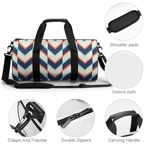 Duffel bag géométrie polyvalent avec compartiment de 45cm