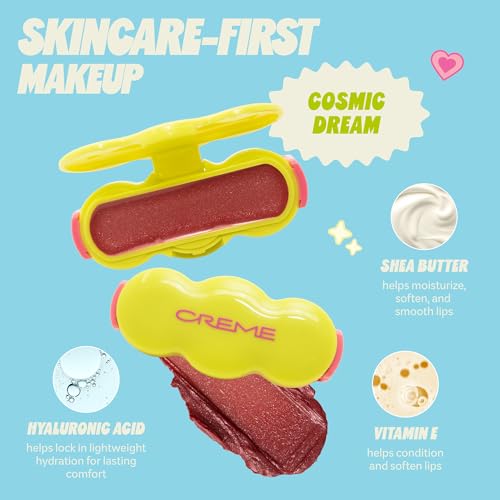 Image of The Creme Shop Shimmer Pop Clip-On Hydrating Lip Gloss- Cosmic Dream