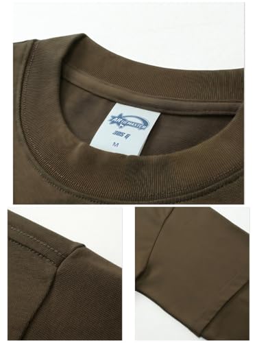 T-shirt manches longues homme faux deux pièces gris foncé XL, vêtement automne coupe ample