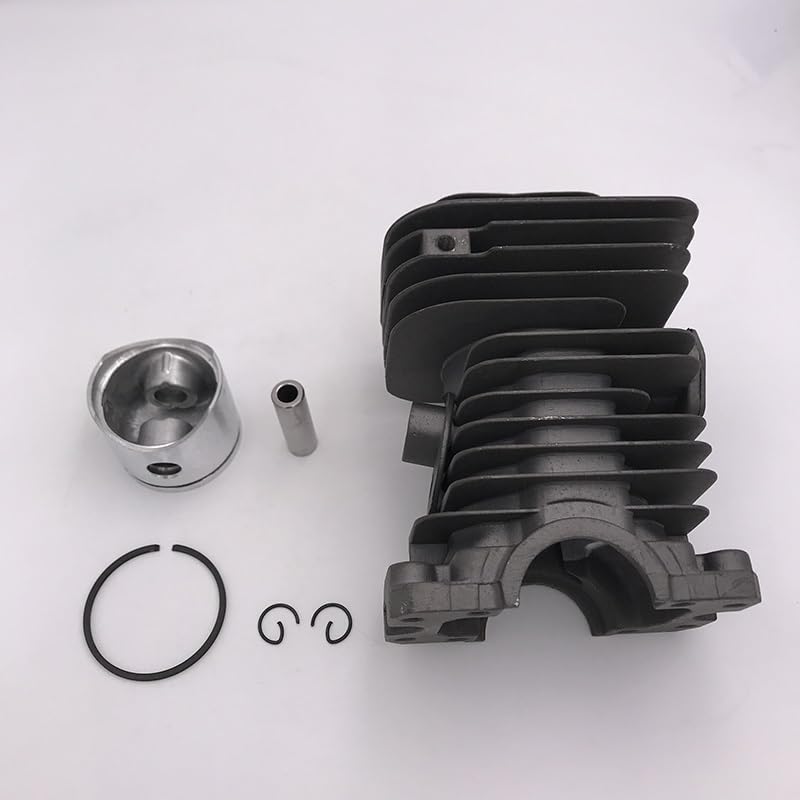 Części ogrodowe 38mm i 40mm pierścień tłokowy cylindra zestaw do silnika pasuje do Husqvarna 141 142 136 137 dla Jonsered 2040 CS2040 części silnika piły łańcuchowej Części ogrodowe (Color : HUS142 4