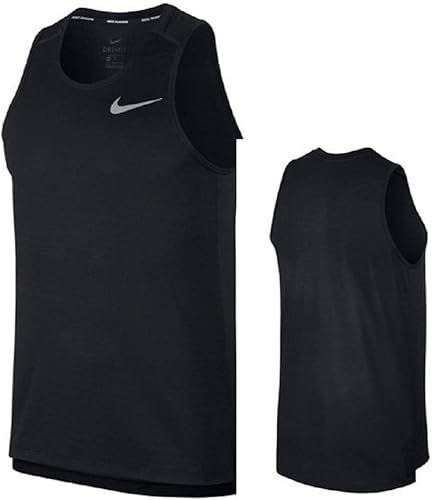 NIKE(ナイキ) DRI-FIT マイラー タンクトップ トレーニングウエア M(162-175cm) 国内正規品 AJ7563 ブラック