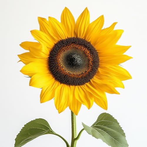 GlobalRose 100 Fresh Cut Yellow Sunflowers - Beautiful Sunbright Blooms