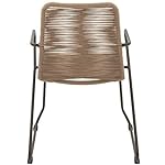 OUTLIV. Maranello Stapelsessel Stahl Rope Anthrazit Taupe