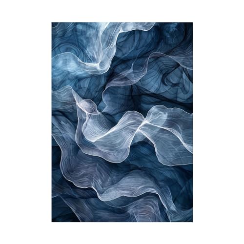 Pintura de arte abstracto para renovar la pared del dormitorio y salon familiar diseno moderno