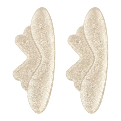 Breathable Anti-Friction High Heel Inserts Shock-Absorbing Adhesive Gel Pads for Footwear Sandals Sneakers Teens Adults Adhesive