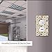 Duplex Receptacle Outlet Covers, 1-Gang Standard Size Wall Plates, Camping Tools Print Outlet Covers Wall Plate, Electrical Outlet Cover Decorative