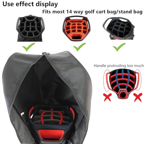 1680D Nylon Golf Rain Cover