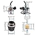 GOOFIT PZ19 Carburetor with 35mm Air Filter for 50cc 70cc 90cc 110cc 125cc ATV Scooter Go Kart Dirt Bike Pocket Bike