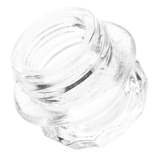MOLUCKFU Tapa de Repuesto para Cafetera Americana de Vidrio Transparente, Perilla Ergonómica Resistente al Calor, Accesorio para Máquinas de Café Expreso y Percoladoras, Compatible Estufas