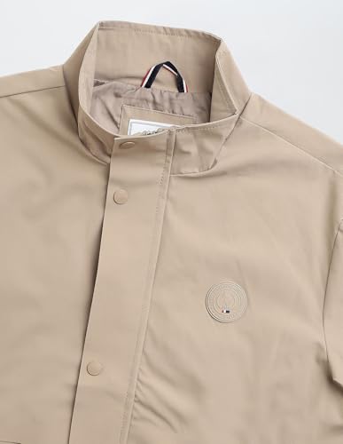 Image of U.S.Polo Association Men's Solid Pattern Windcheater Jacket