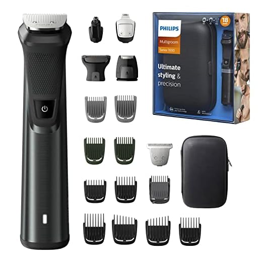 Phillips MultiGroom Serie 7000 18-i-1 Hårtrimmer för Ansikte och Kropp