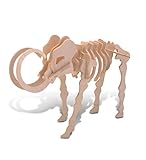 IQ Assembling Products Series Balsa Wood 3D Puzzle Mammoth