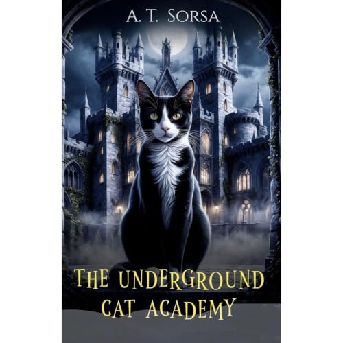 The Underground Cat Academy Audiolibro Por A. T. Sorsa arte de portada