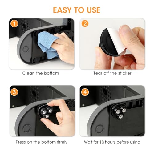 Image of Aieve Appliance Rollers, 8 pcs Appliance Slider for Kitchen Countertop