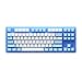 EPOMAKER AKKO ACR 87 Puppe der Prinzessin 87 Tasten HotSwap RGB Verkabelte 75% Mechanische Gaming Tastatur, Transparentem Acrylgehäuse, Zusätzliches ASA PBT-Tastenset (AKKO CS Jelly Blue Switch)