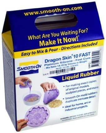 Dragon Skin 10 Fast silicona líquida 1 pinta miniatura 2
