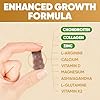 Gomme gommose vitaminiche per aumentare la crescita in altezza, integratore Grow Tall Maximizer, multivitaminico per bambini, ragazzi e ragazze, adulti