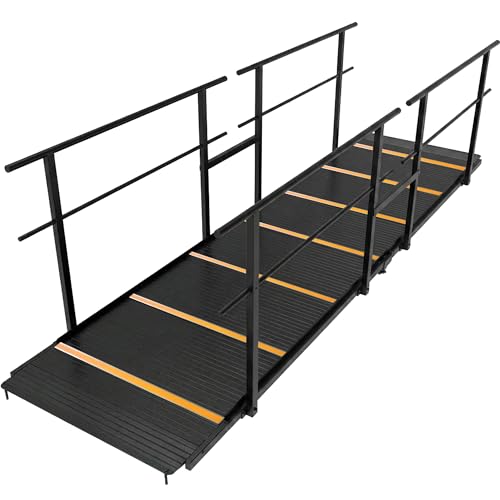 COZIVIE 12ft Wheelchair Ramp with Handrails