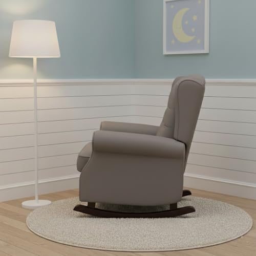 Image of Lakdi The Furniture Premium Lounge Chair for Living Room with Upholstered Armchair, Tufted Back Rest & Soft Padded Seating, Solid Legs with Polish | 5 Years Warranty | Free Assembly - 15185145
