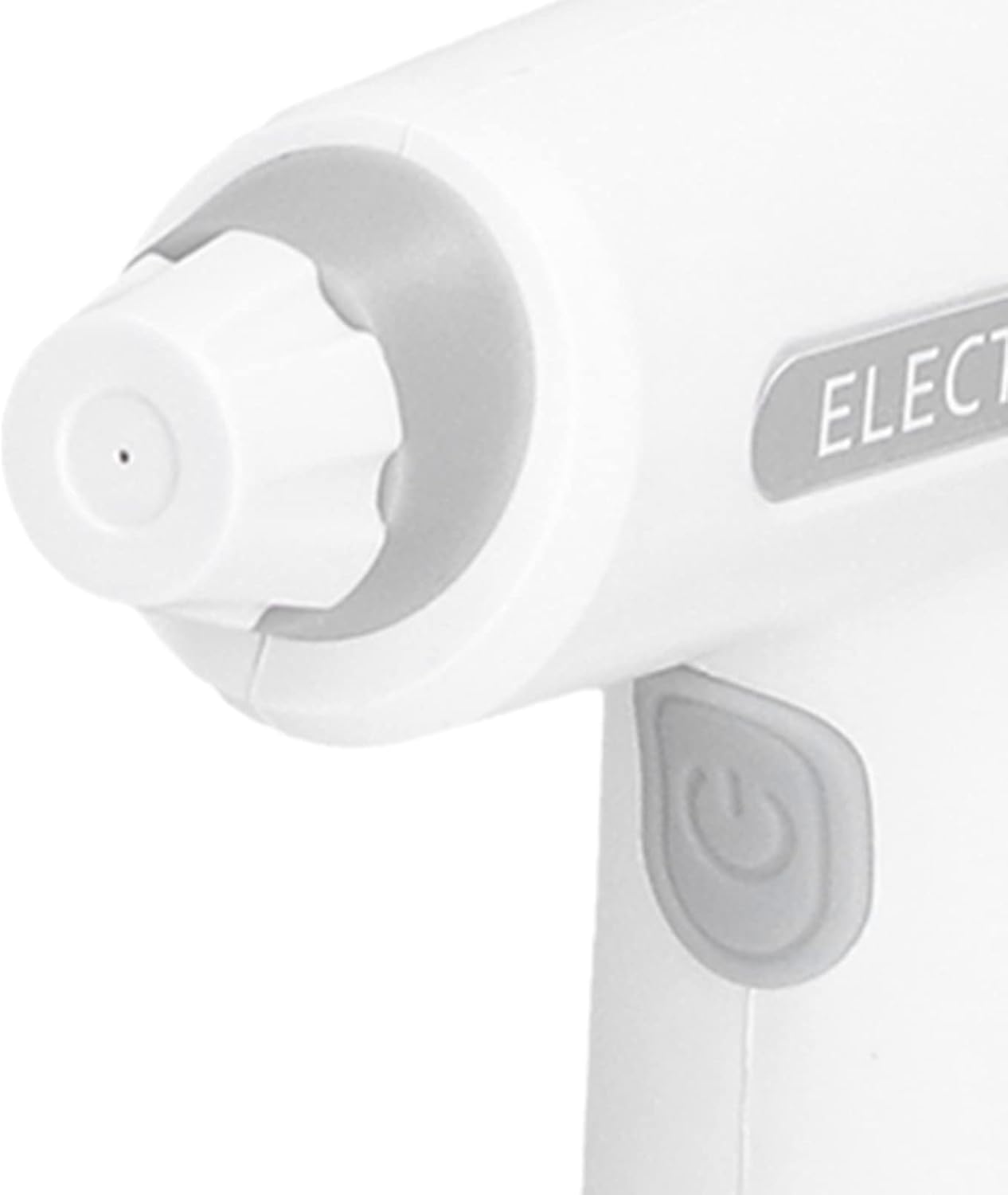 Close-up of the adjustable nozzle on the Shanrya Automatic Electric Spray Bottle.