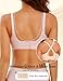 Jelly Wireless Bras for Women Sexy Comfortable Bra Bralettes V Neck Cute Office Fashion Date Night Outfit Ideas Bride Wedding