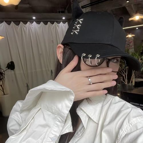 Image of Coquette Baseball Hat Bow Baseball Cap Ponytail Hat for Women Cute Distressed Cap Funny Trucker Hats for Women